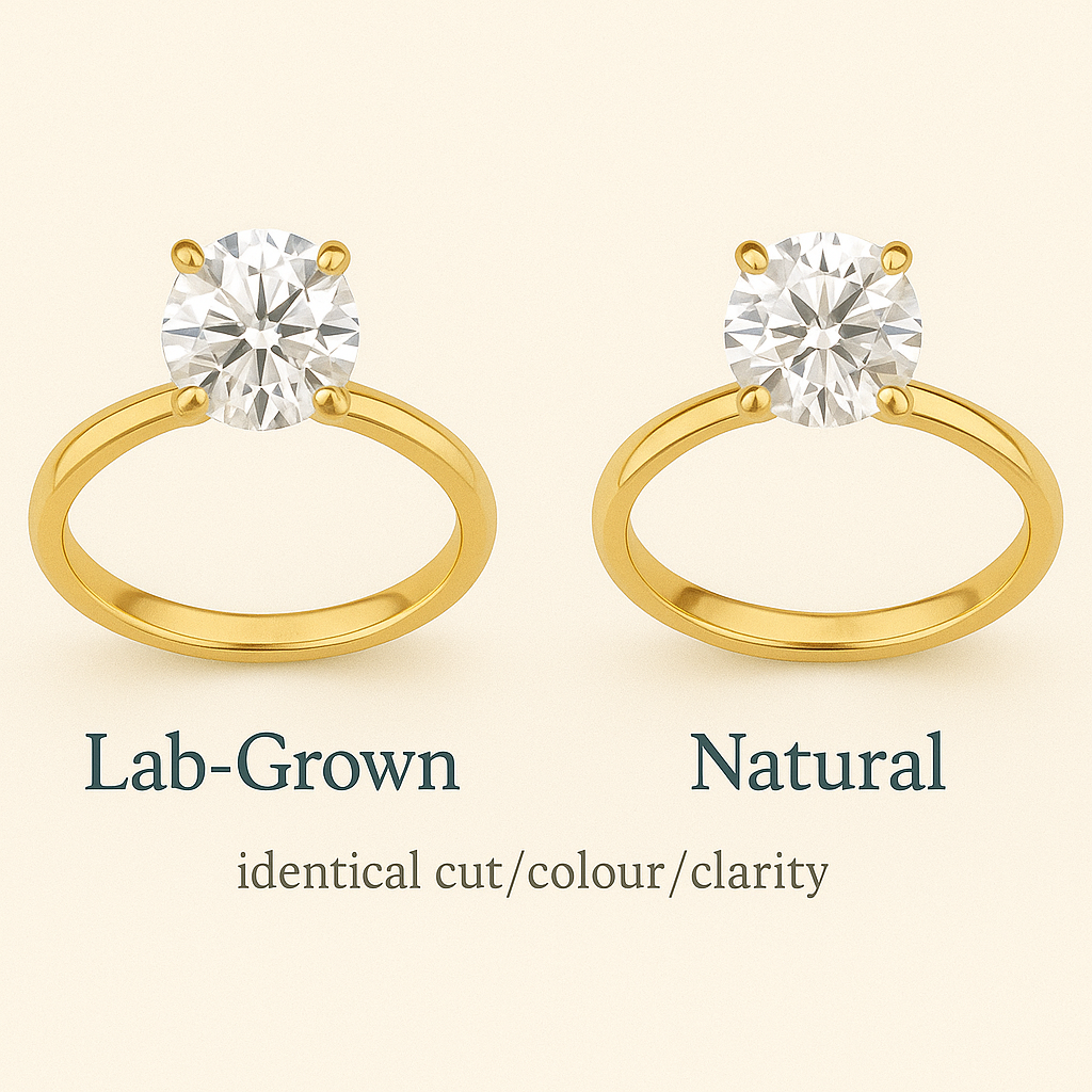 Lab-Grown vs Natural Diamonds: An Honest Comparison for Modern Couples