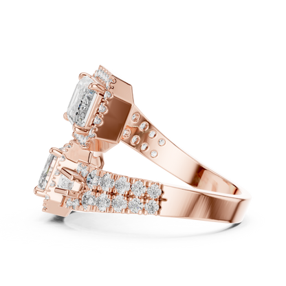 Toi et Moi - Emerald Halo Duo