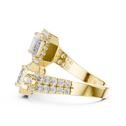 Toi et Moi - Emerald Halo Duo