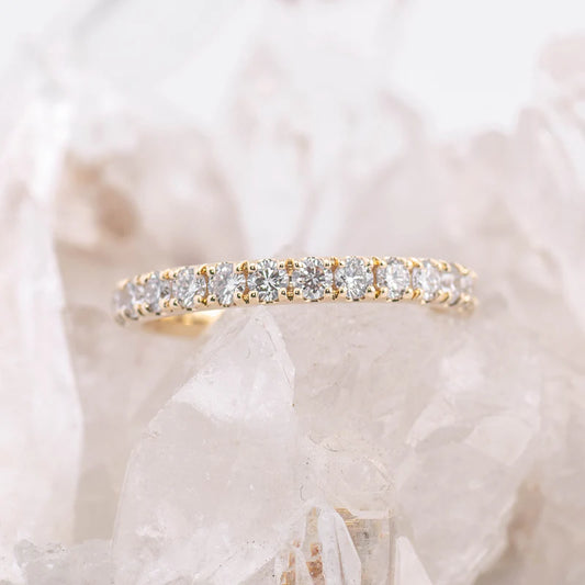 Nora 3/4 Wedding/Eternity Band (Made to Order)